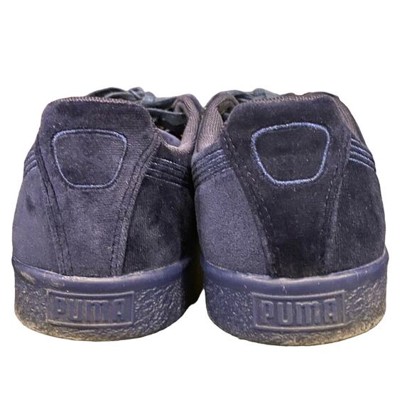 Puma Men's Clyde Velour Ice Casual Blue Sneakers, US Size 8 - Picture 5 of 7